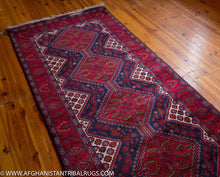 Load image into Gallery viewer, Bokhara Afghan Runner Rug 